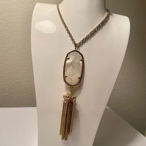 Kendra Scott Rayne Necklace in Ivory Mother of Pearl